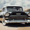 1955 Chevrolet Classic Car Diamond Painting