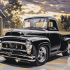 1955 Ford Pickup Classic Diamond Painting