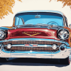 1957 Chevy Engine Diamond Painting