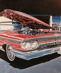 1962 Buick Vintage Cars Diamond Painting