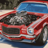 1970 Chevrolet Camaro Z28 Engines Diamond Painting