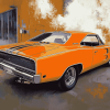 1970 Super Bee Muscle Car Diamond Painting