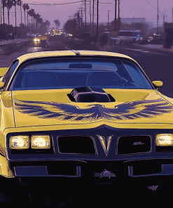 1978 Pontiac Trans Am Engine Diamond Painting