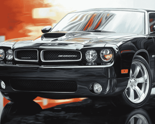 2010 Dodge Charger Engine Diamond Painting