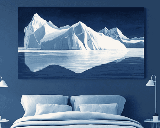 "Antarctica Icebergs Landscape Diamond Painting"