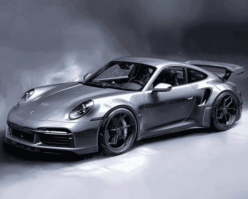 911 Turbo Engine Diamond Painting