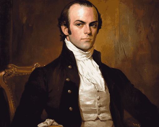 Aaron Burr Vintage Diamond Painting