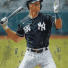 Aaron Judge Baseball Diamond Painting