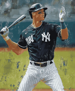 Aaron Judge Baseball Diamond Painting