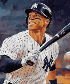 Aaron Judge Baseball Icon Diamond Painting