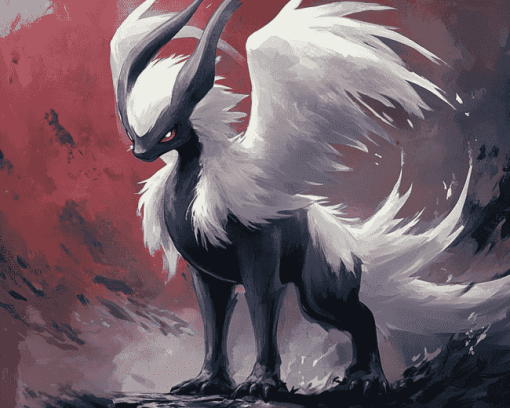 Absol Adventures Pokemon Diamond Painting