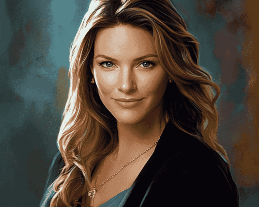 Actress Jill Wagner Celebrity Diamond Painting