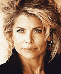 Actress Linda Hamilton Art Diamond Painting