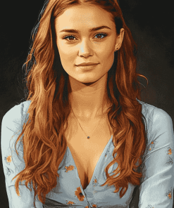 Actress Sophie Skelton Diamond Painting