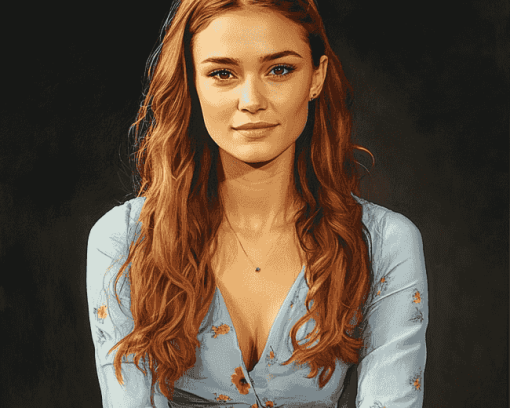 Actress Sophie Skelton Diamond Painting