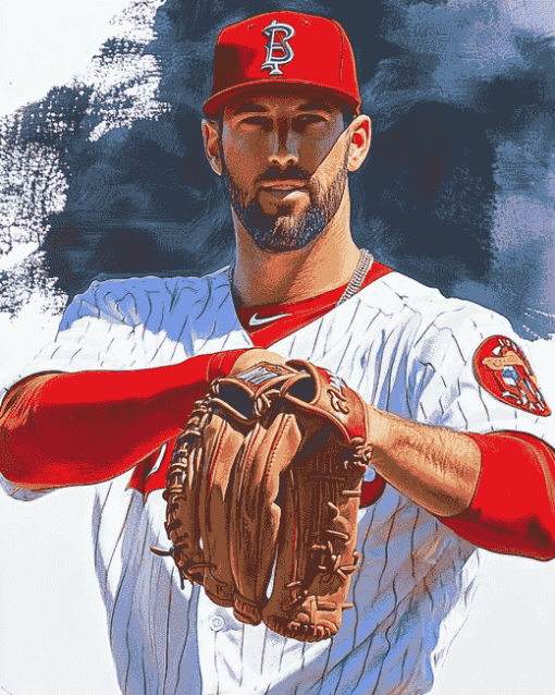 Adam Wainwright Baseball Legend Diamond Painting