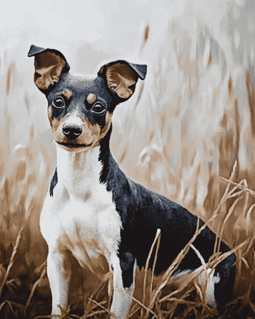 Adorable Rat Terriers Diamond Painting