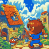 Aesthetic Alex Kidd Animations Diamond Painting