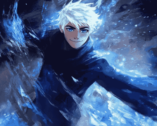 Aesthetic Animation Jack Frost Diamond Painting