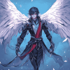 Aesthetic Anime Male Angel Diamond Painting