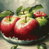 Aesthetic Apple Fruit Diamond Painting