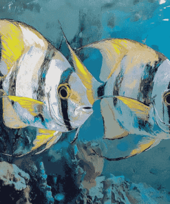 Aesthetic Atlantic Spadefish Diamond Painting