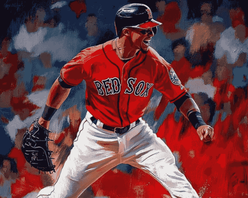 Aesthetic Boston Red Sox Diamond Painting