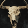 Aesthetic Bull Skull Diamond Painting