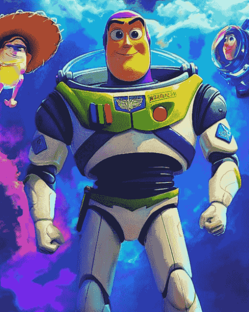 Aesthetic Buzz Lightyear Fantasy Diamond Painting