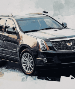 Aesthetic Cadillac SRX Automotive Diamond Painting