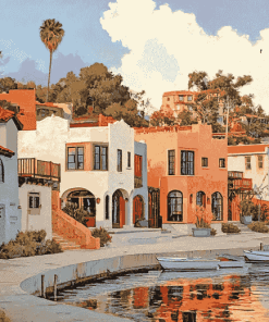 Aesthetic Capitola Architecture Diamond Painting