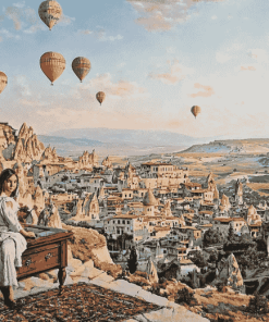 Aesthetic Cappadocia Landscape Diamond Painting