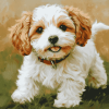 Aesthetic Cavachon Puppy Diamond Painting