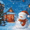 Aesthetic Christmas Animation Diamond Painting