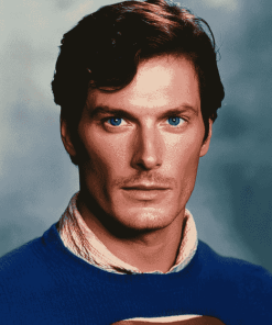 Aesthetic Christopher Reeve Diamond Painting