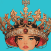 Aesthetic Crown Diamond Painting