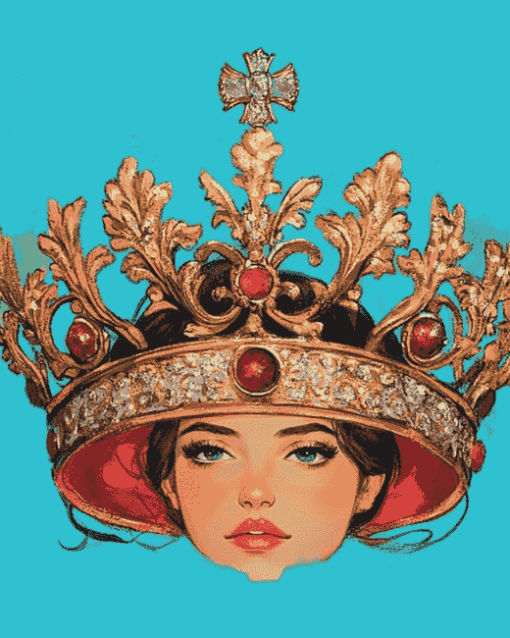 Aesthetic Crown Diamond Painting