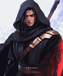 Aesthetic Darth Revan Fantasy Diamond Painting