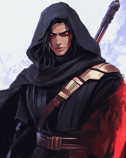 Aesthetic Darth Revan Fantasy Diamond Painting