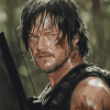 Aesthetic Daryl Dixon Diamond Painting