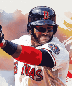 Aesthetic David Ortiz Baseball Diamond Painting