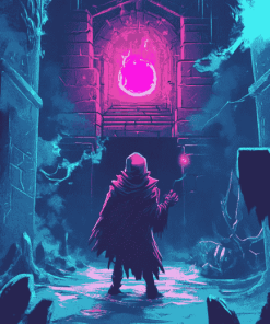 Aesthetic Dead Cells Gaming Diamond Painting