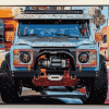 Aesthetic Defender Car Diamond Painting