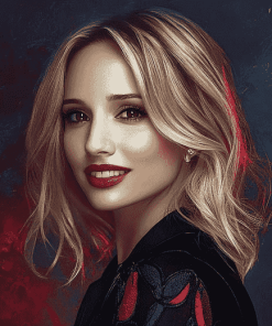 Aesthetic Dianna Agron Celebrity Diamond Painting