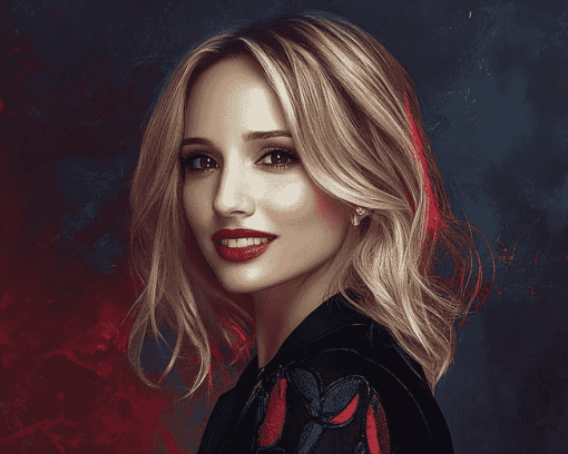 Aesthetic Dianna Agron Celebrity Diamond Painting