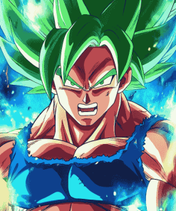 Aesthetic Dragon Ball Broly Diamond Painting