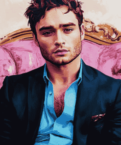 Aesthetic Ed Westwick Celebrity Diamond Painting