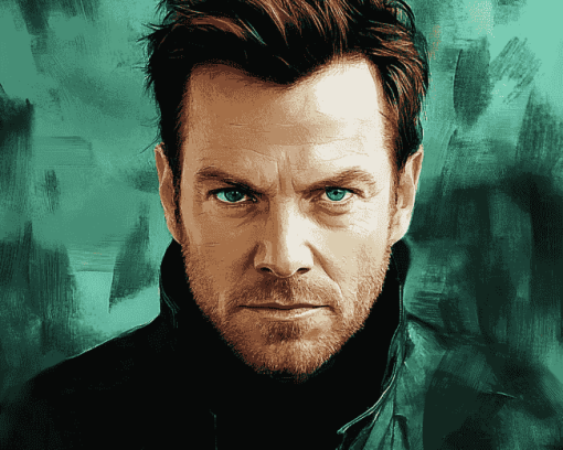 Aesthetic Ewan Mcgregor Celebrity Diamond Painting