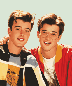 Aesthetic Ferris Bueller Characters Diamond Painting