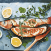 Aesthetic Fish Cuisine Diamond Painting